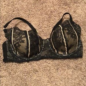 DKNY lace black bra